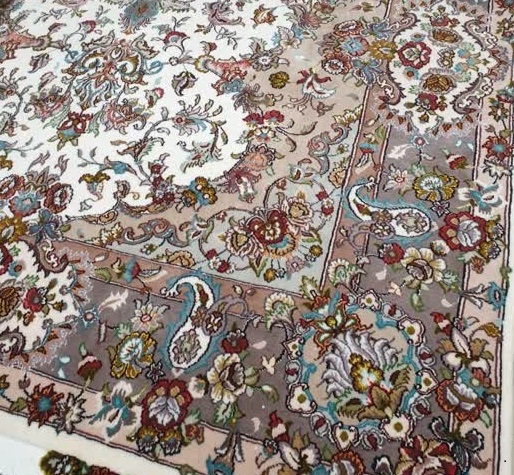 فرش دستباف 12متری طرح خطیب مشهد(5201) فرش دستباف حاجی آبادی